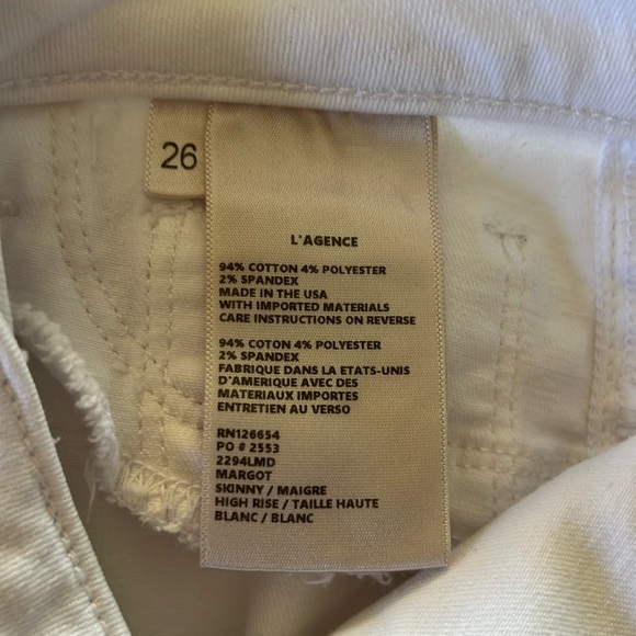 🟣 BOGO! L’Agence Margot Skinny High Rise Jeans - Picture 8 of 14